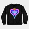 Kingdom Hearts Merch Vaporwave Crewneck Sweatshirt Official Kingdom Hearts Merch