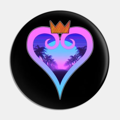 Kingdom Hearts Merch Vaporwave Pin Official Kingdom Hearts Merch