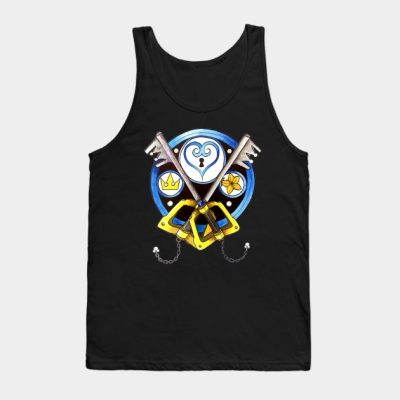 Sora Stained Glass Emblem Tank Top Official Kingdom Hearts Merch