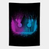 Kingdom Hearts Merch Brushed Crown Emblem Tapestry Official Kingdom Hearts Merch