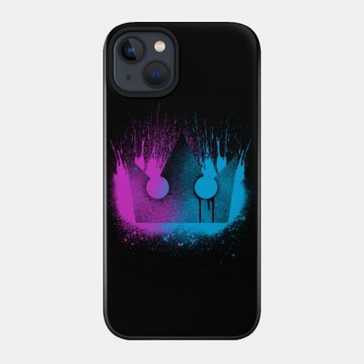 Kingdom Hearts Merch Brushed Crown Emblem Phone Case Official Kingdom Hearts Merch