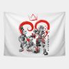 Kingdom Sumi E Tapestry Official Kingdom Hearts Merch