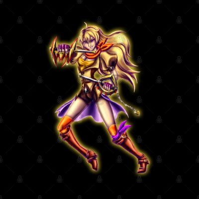Rwby Kingdom Hearts Merch Yang Xiao Long Throw Pillow Official Kingdom Hearts Merch