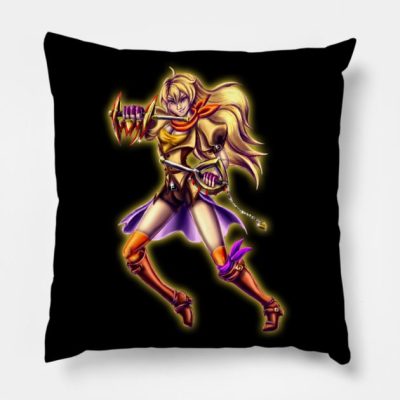 Rwby Kingdom Hearts Merch Yang Xiao Long Throw Pillow Official Kingdom Hearts Merch