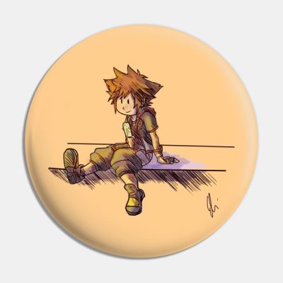 Sunset Ice Cream Pin Official Kingdom Hearts Merch