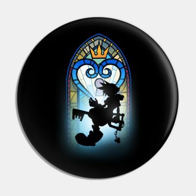 Heart Window Kingdom Hearts Merch Video Game Stained Gla Pin Official Kingdom Hearts Merch