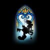 Heart Window Kingdom Hearts Merch Video Game Stained Gla Throw Pillow Official Kingdom Hearts Merch