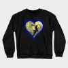 Soras Heart 2 Crewneck Sweatshirt Official Kingdom Hearts Merch