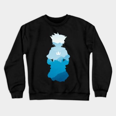 Kingdom Heart Sora Crewneck Sweatshirt Official Kingdom Hearts Merch