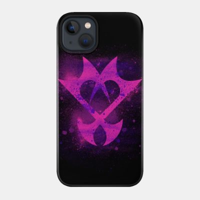 Kingdom Hearts Merch Brushed Unversed Emblem Phone Case Official Kingdom Hearts Merch