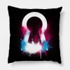 Kingdom Hearts Merch Brushed Keyhole Emblem Throw Pillow Official Kingdom Hearts Merch