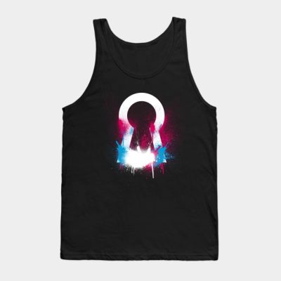 Kingdom Hearts Merch Brushed Keyhole Emblem Tank Top Official Kingdom Hearts Merch