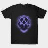 Kingdom Hearts Merch Brushed Nightmare Emblem T-Shirt Official Kingdom Hearts Merch