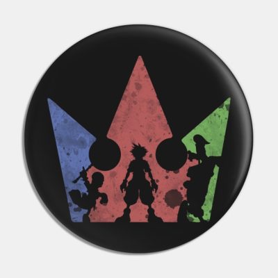 Kingdom Crown V2 Pin Official Kingdom Hearts Merch