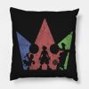 Kingdom Crown V2 Throw Pillow Official Kingdom Hearts Merch