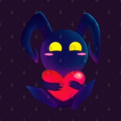 Shadow Heartless Throw Pillow Official Kingdom Hearts Merch