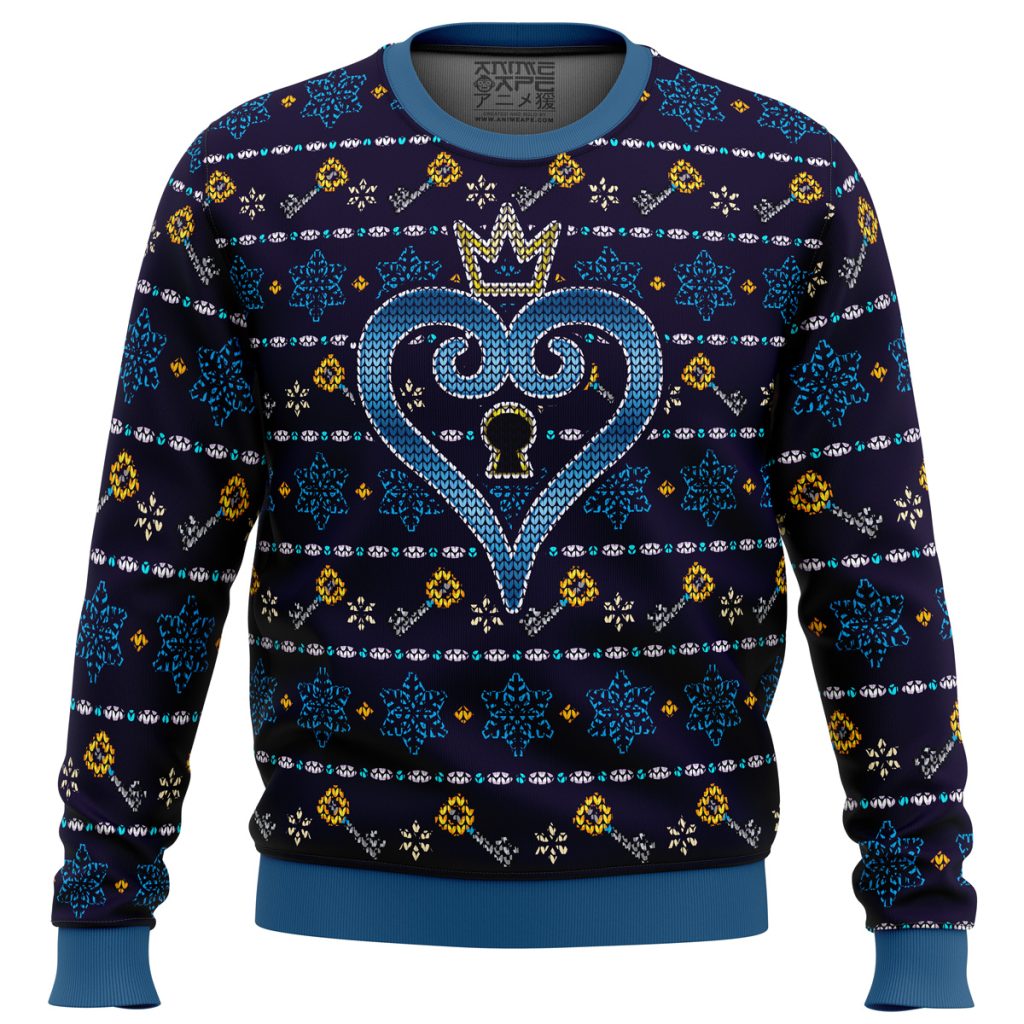 Keyblade Sora Kingdom Hearts men sweatshirt FRONT mockup - Kingdom Hearts Merch