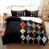 Kingdom Hearts Bedding Set Single Twin Full Queen King Size Bed Set Aldult Kid Bedroom Duvetcover 1 - Kingdom Hearts Merch
