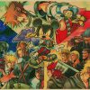 Kingdom Hearts Cartoon Design Posters and Prints Wall art Decorative Painting For Living Room Home Decor 14 - Kingdom Hearts Merch
