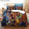 Kingdom Hearts Game 3D Bedding Set Duvet Cover Pillowcases Comforter Linen Quilt Cover Room Decor Gift 1 - Kingdom Hearts Shop