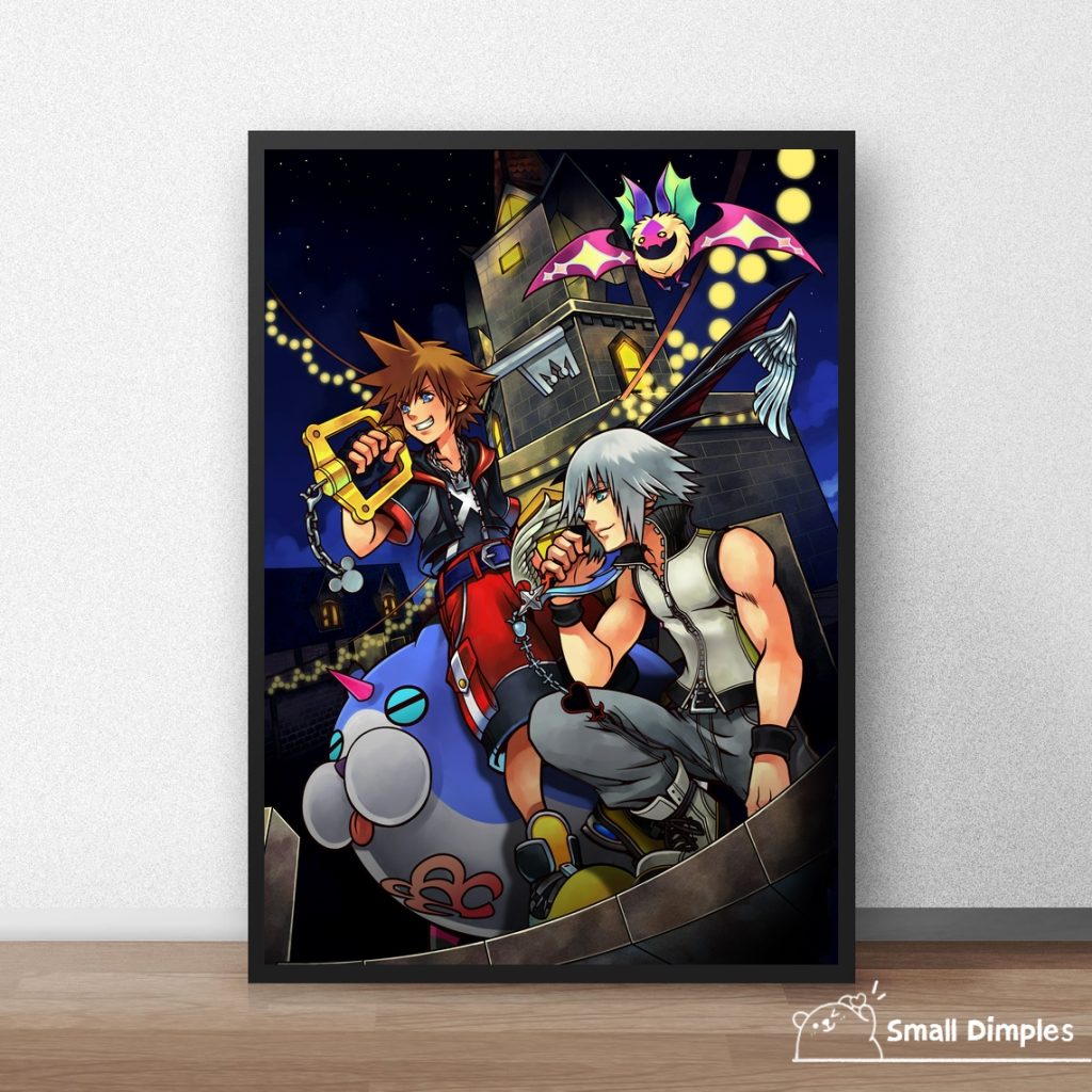 Must Try Kingdom Hearts Merch Game Home Wall Art