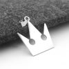 Kingdom Hearts METAL Sora Crown Necklace Pendant statement necklace stainless steel kings crown pendant necklace for 3 - Kingdom Hearts Merch