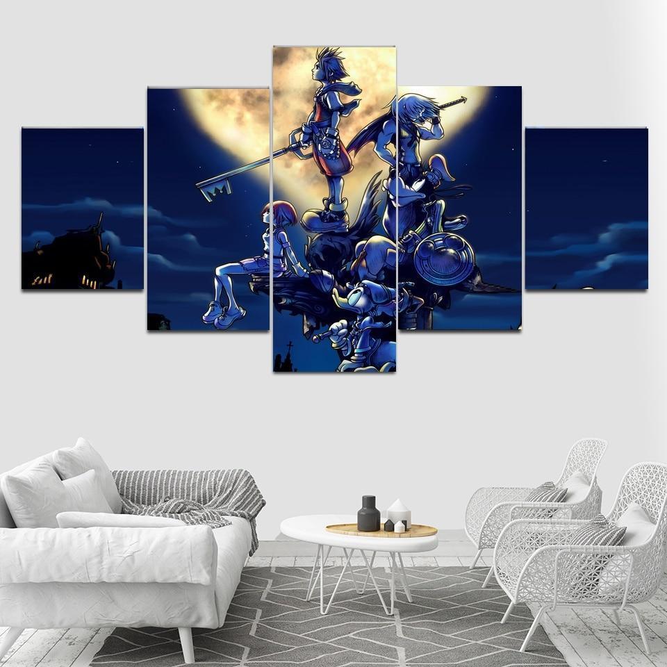 Kingdom Hearts Merch Gaming Wall Art