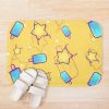 Kingdom Hearts Merch Seasalt And Paopu Pattern Bath Mat Official Kingdom Hearts Merch