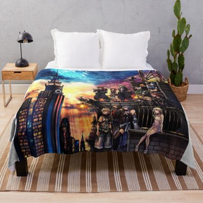 Kingdom Hearts Merch 3 Throw Blanket Official Kingdom Hearts Merch