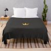 Kingdom Hearts Merch Sora Elegant Crown - Gold Throw Blanket Official Kingdom Hearts Merch