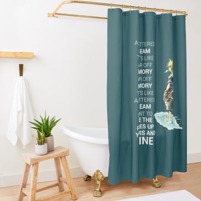 Kingdom Hearts Merch Dream Shower Curtain Official Kingdom Hearts Merch