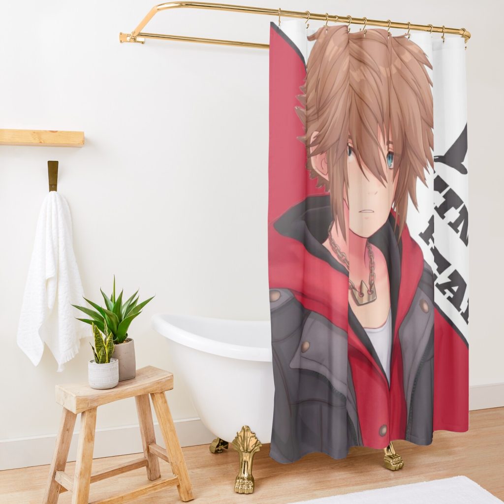Kingdom Hearts Merch Iv Sora Shower Curtain Official Kingdom Hearts Merch