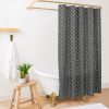 Kingdom Hearts Merch Iii - Flannel Pattern (Black) Shower Curtain Official Kingdom Hearts Merch