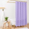 Kingdom Hearts Merch Argyle - Lavender Shower Curtain Official Kingdom Hearts Merch