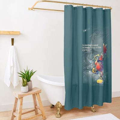 Sora - Kingdom Hearts Merch Shower Curtain Official Kingdom Hearts Merch