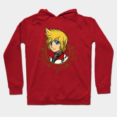 Roxas Badge Hoodie Official Cow Anime Merch