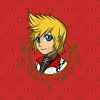 Roxas Badge Hoodie Official Cow Anime Merch