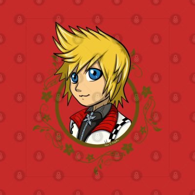 Roxas Badge Hoodie Official Cow Anime Merch