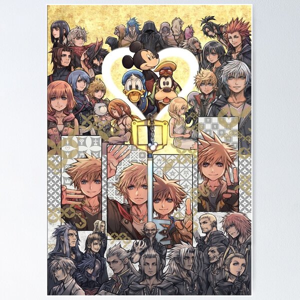 fpostersmallwall texturesquare product600x600 1 1 - Kingdom Hearts Shop