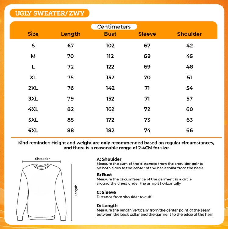 3D UGLY SWEATER - Kingdom Hearts Shop